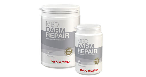 Produktbild des österreichischen Medizinprodukts PANACEO MED DARM-REPAIR